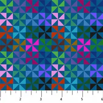 Ab Werk Pinwheel Swish – Anna Maria Piecework Lush Collective Designerstoffe – Patchworkstoff Meterware