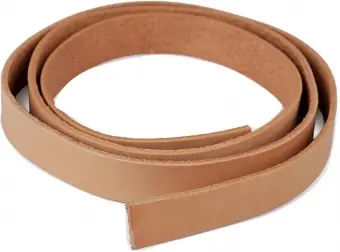 Bestpreis Naturfarbener Taschengurt – 20mm Taschenriemen aus Rindsleder