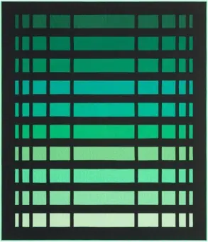 Knallerangebot MATERIALPACKUNG! Emerald Night Quilt mit Anleitung – KONA Cottons Ariga Wilson Patchworkdecke Stoffpaket