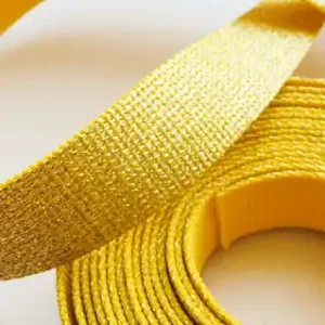 Gold Glitter Webbing – Goldenes, Glitzerndes Gurtband für Taschen & Accessoires - Sew Hungry Hippie - 3 yards / 2,8m Saisonangebot