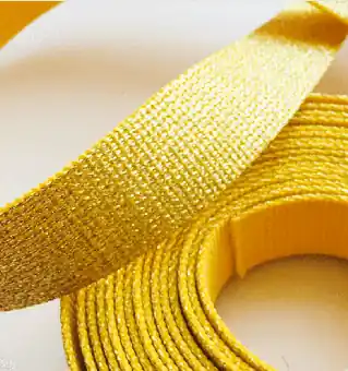 Gold Glitter Webbing – Goldenes, Glitzerndes Gurtband für Taschen & Accessoires – Sew Hungry Hippie – 3 yards / 2,8m Saisonangebot