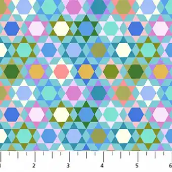 Echt On my Stars Daylight – Anna Maria Piecework Vintage Collective Designerstoffe – Patchworkstoff Meterware