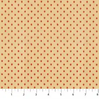 Droplets in Butterscotch – Anna Maria Garden Variety … Collective Designerstoffe – Patchworkstoff Meterware Kostenloser Versand