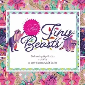 Begrenztes Angebot Watermelon Tiny Dots - Tula Pink True Colors / Tiny Beasts Designerstoffe - FreeSpirit Patchworkstoffe