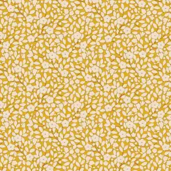 Original Avery Yellow – Tildas Creating Memories Blümchenstoffe – Original skandinavische Frühling Basicstoffe