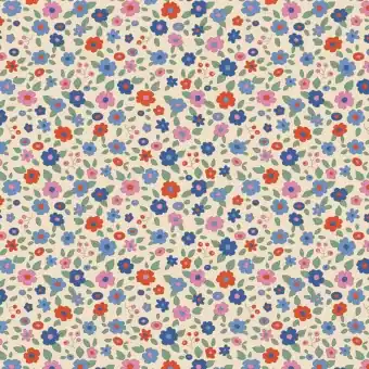 Heute Kaufen Evie Blue – Tildas Creating Memories Blümchenstoffe – Original skandinavische Sommer Basicstoffe