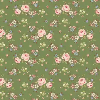 Begrenztes Angebot Gracie Green – Tildas Creating Memories Blümchenstoffe – Original skandinavische Winter Basicstoffe