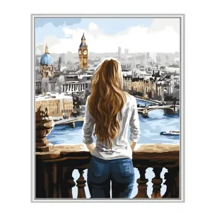 Paint By Numbers Aussicht aus London Sonderangebot