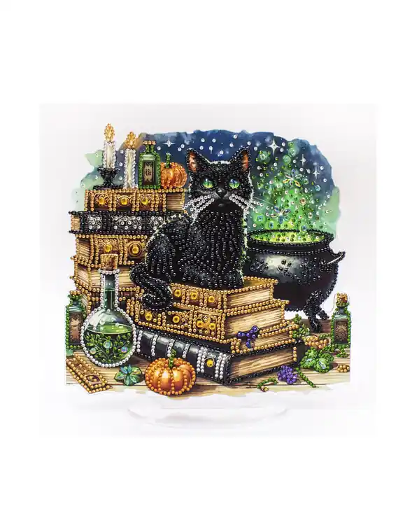 Diamond painting Begleiterin der Hexe Preisreduziert