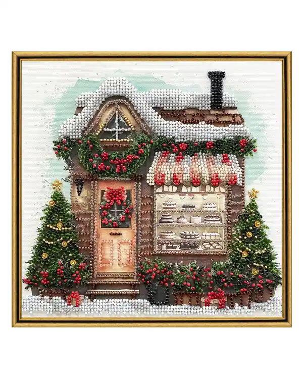 Wochenendangebot Perlenstickerei Weihnachtscafé