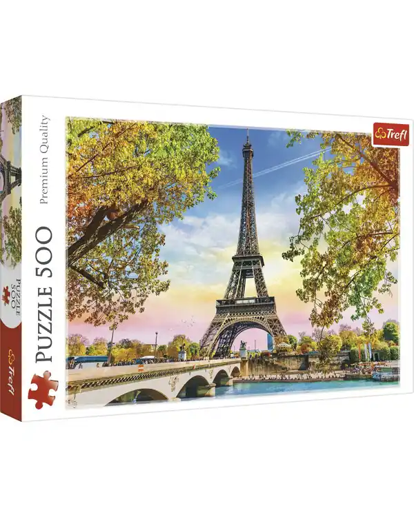 Puzzle Romantic Paris 500 Teile Weltweiter Versand