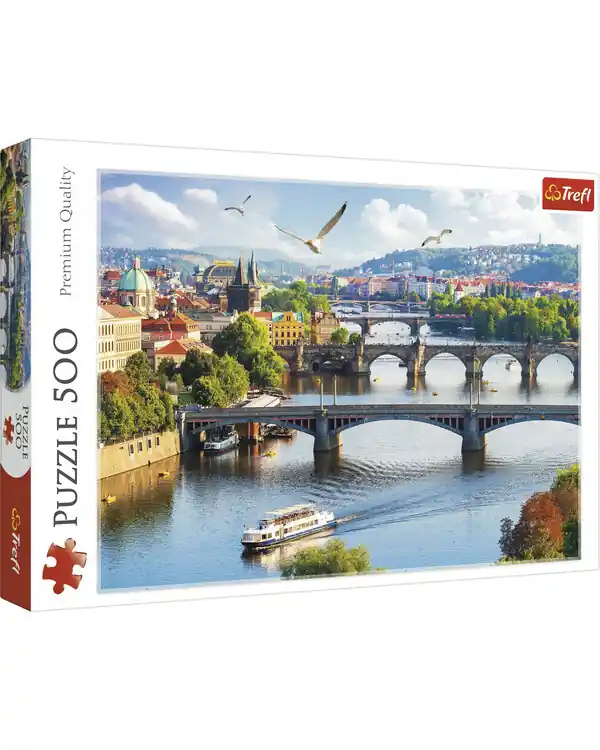 Billig Puzzle Prag 500 Teile