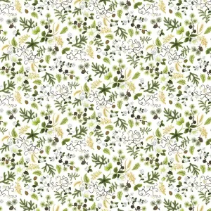 Großhandel Meterware Tannenzweig und Blume