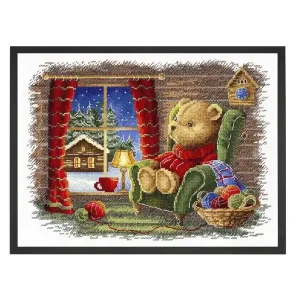 Stickpackung Bild Stiller Abend Kostenloser Versand