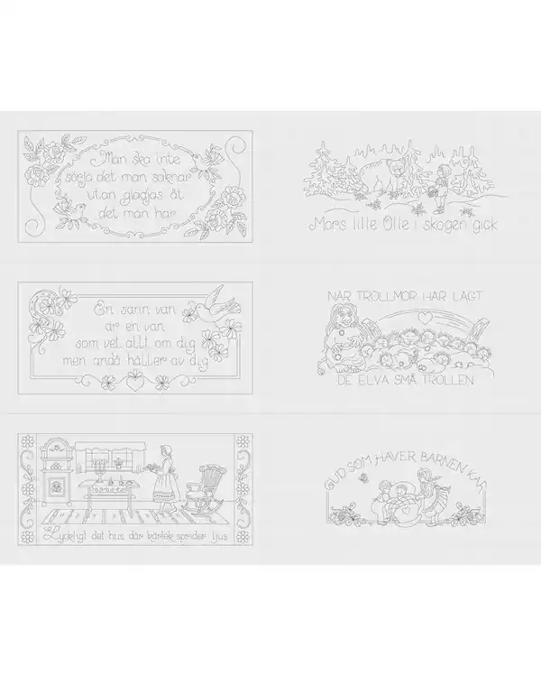 Versand Am Gleichen Tag Satz Wandbehänge