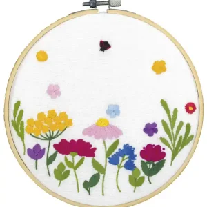 Stickpackung Bild Sommerblumen Preiswert