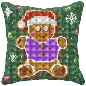 Stickpackung Kissen Lebkuchenmann Im Trend