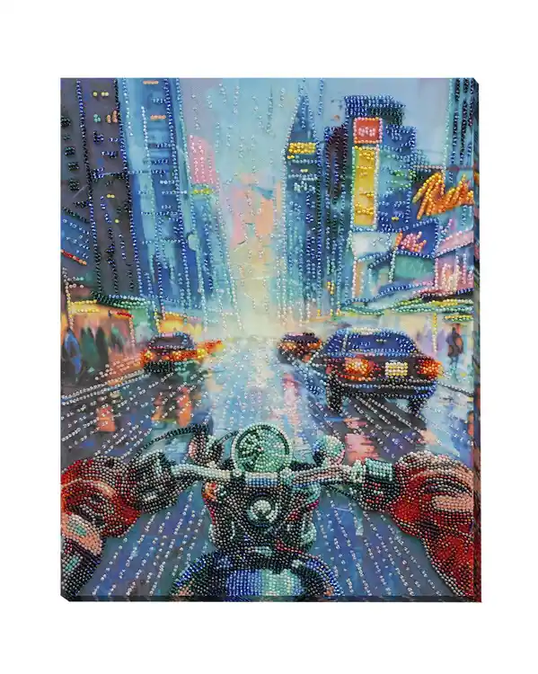 Top-Preis Perlenstickerei Motorrad