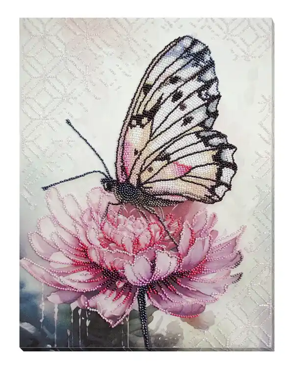 Begrenztes Angebot Perlenstickerei Blütentraum