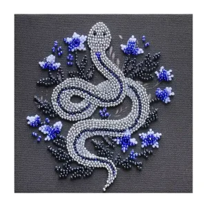 Must-Have Perlenstickerei Schlange