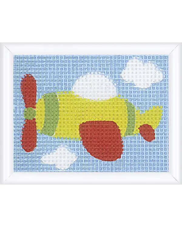 Gleich Bestellen Stickpackung Bild Flugzeug