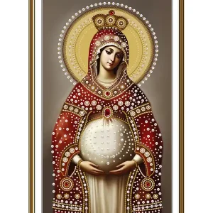 Schnäppchen Perlenstickerei gesegnetes Wunder