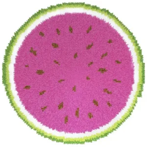 Knüpfmatte Wassermelone Abverkauf