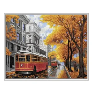 Angebot Diamond painting Gemütlicher Herbsttag