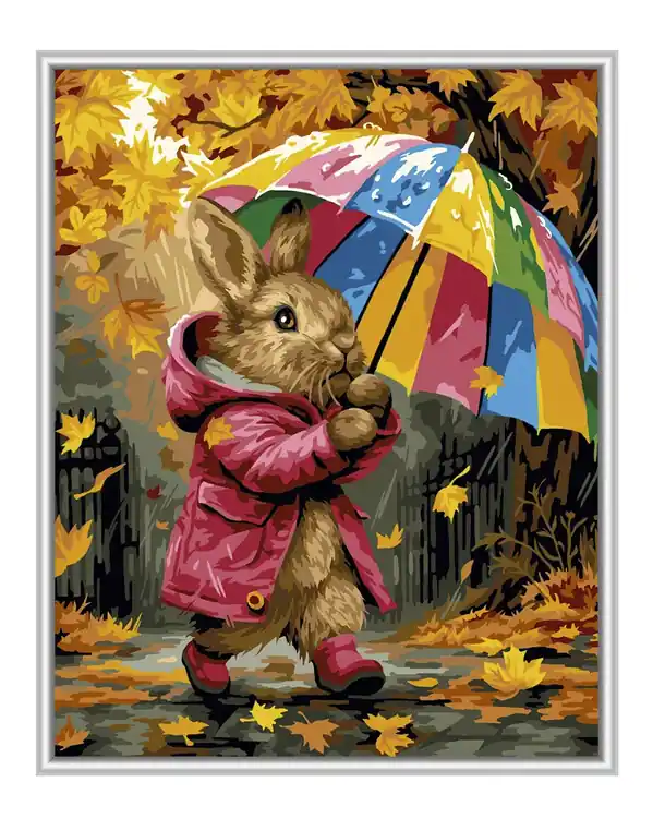 Paint by numbers Regentag Schnäppchen