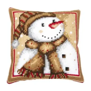 Stickpackung Kissen Schneemann Preiswert