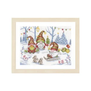 Jetzt Bestellen Stickpackung Bild Schneespiel