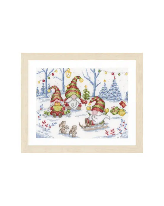 Jetzt Bestellen Stickpackung Bild Schneespiel