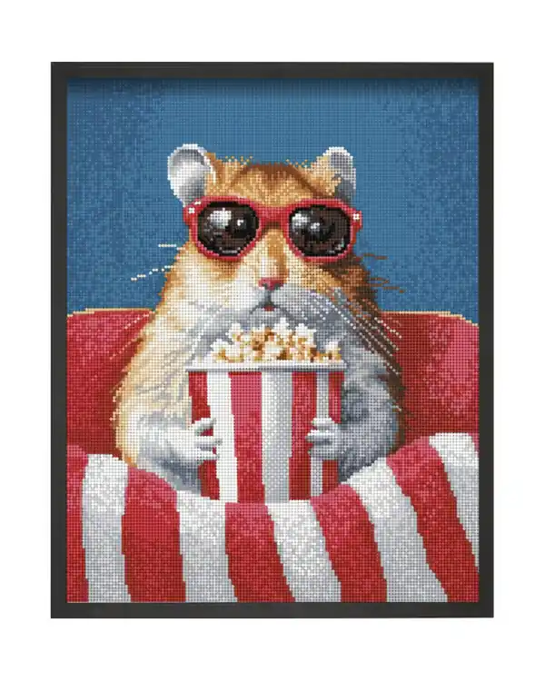 Diamond painting Movie Time. Versand Am Gleichen Tag