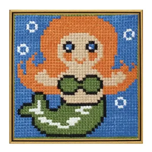 Bestseller Stickpackung Straminbild Meerjungfrau