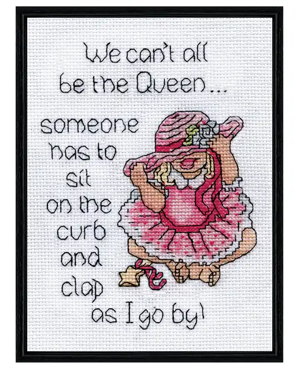 Rabatt Stickpackung Bild Königin