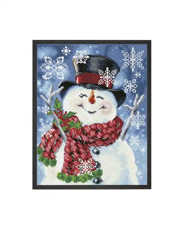 Kostenloser Rückversand Diamond Dotz Fröhlicher Schneemann