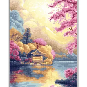 Echt Diamond painting Das Haus am See