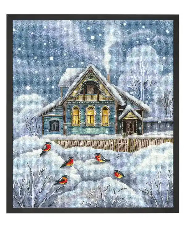 Jetzt Bestellen Stickpackung Bild Winterkälte