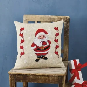 Stickpackung Kissen Weihnachtsmann Online Kaufen