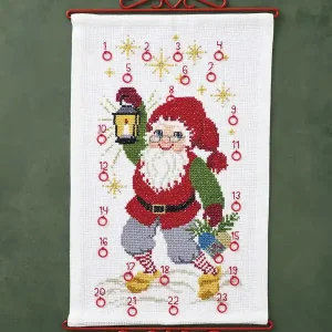 Bestseller Stickpackung Kalender Wichtel und seine Laterne