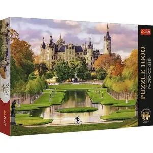 Handgefertigt Puzzle Premium Plus Schweriner Schloss 1000 Teile