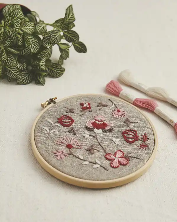 Stickpackung Bild Indiennes Flowers Direktkauf