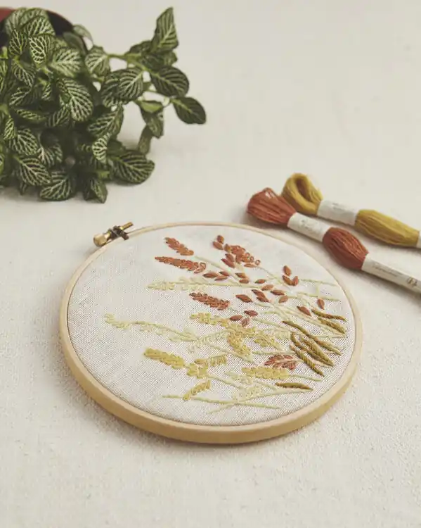 Stickpackung Canvas Weizen Highlight