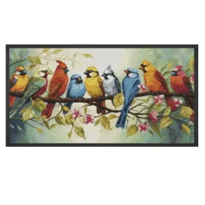 Schnäppchen Stickset „Das Lied der Vögel“ malen