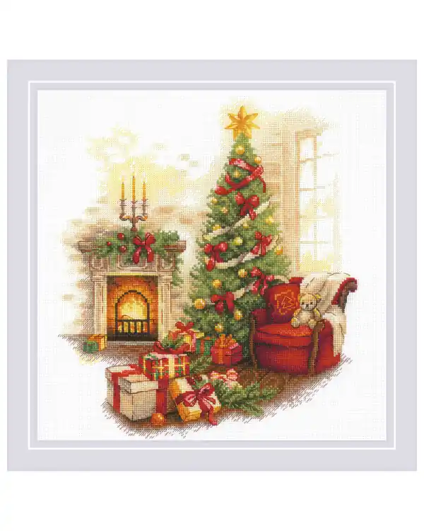 Stickpackung Bild Heiligabend Neuheit