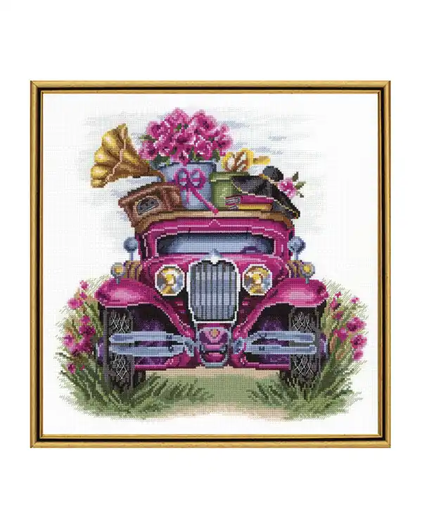 Direktkauf Stickpackung Bild Die Reise der Damen