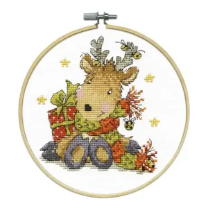 Preisreduziert Stickpackung Bild Weihnachtsrentier