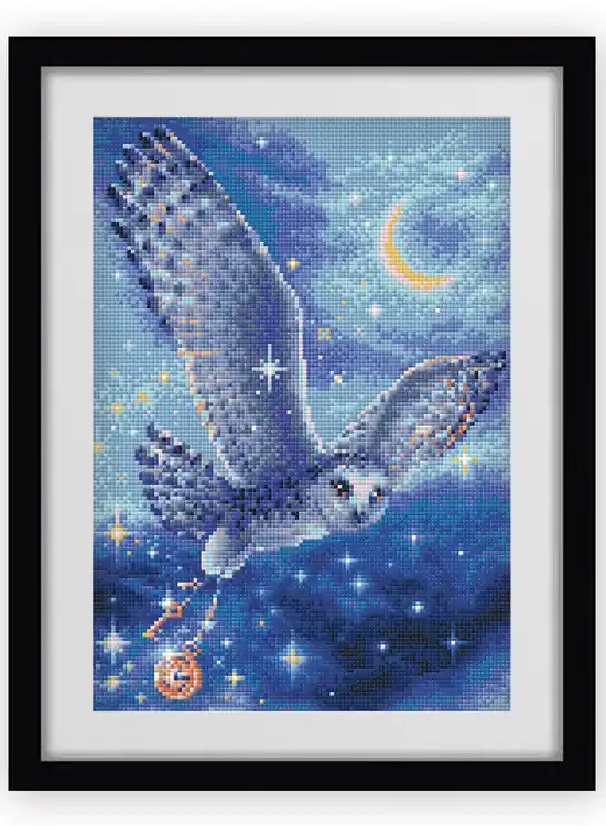 Diamond Painting Eule Preisreduziert