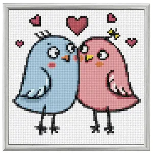 Diamond painting Liebe Vögel Letzte Chance