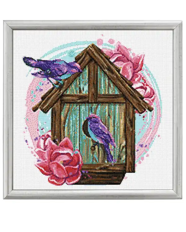 Diamond painting Vogel Gratis Versand